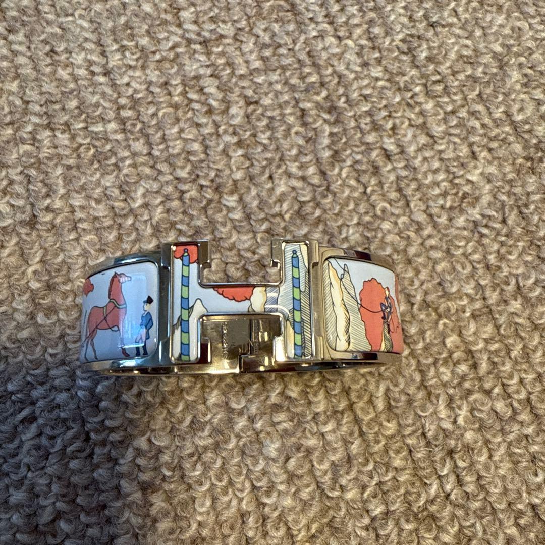 週末値下即決！Hermèsエルメス♡クリッククラックH/バングルブレスレット