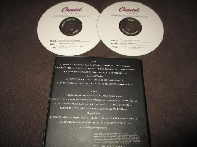 e Harrison All Things Must Pass 送料込