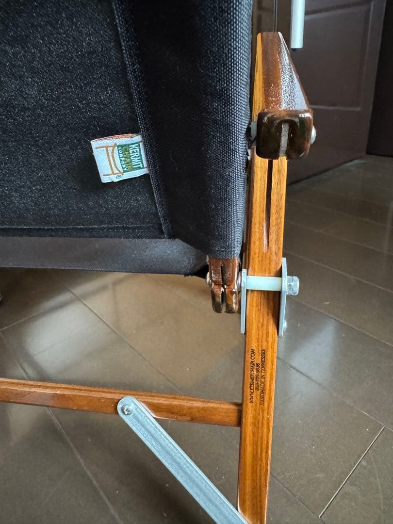 ★超美品！オリジナル・ウォールナット／カーミットチェア・ブラック★