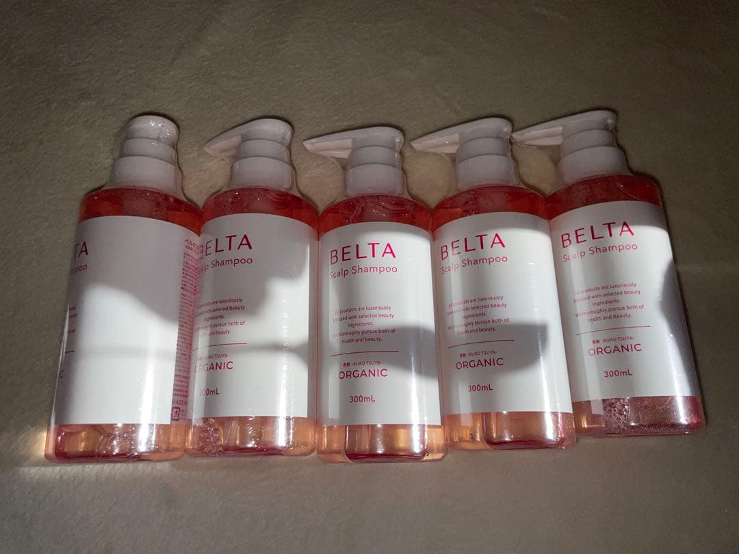 Belta オーガニックシャンプー 300ml 5個　セット