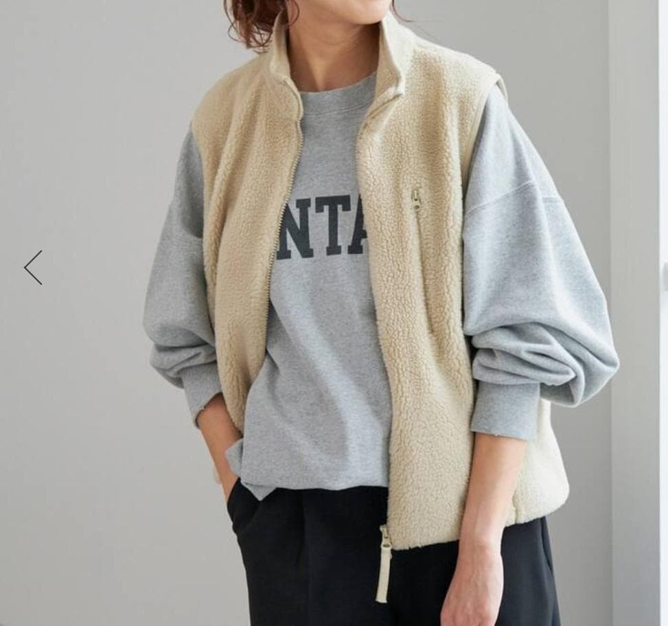 ラグ　スピックアンドスパン、グリーンレーベル　ボアベスト３点