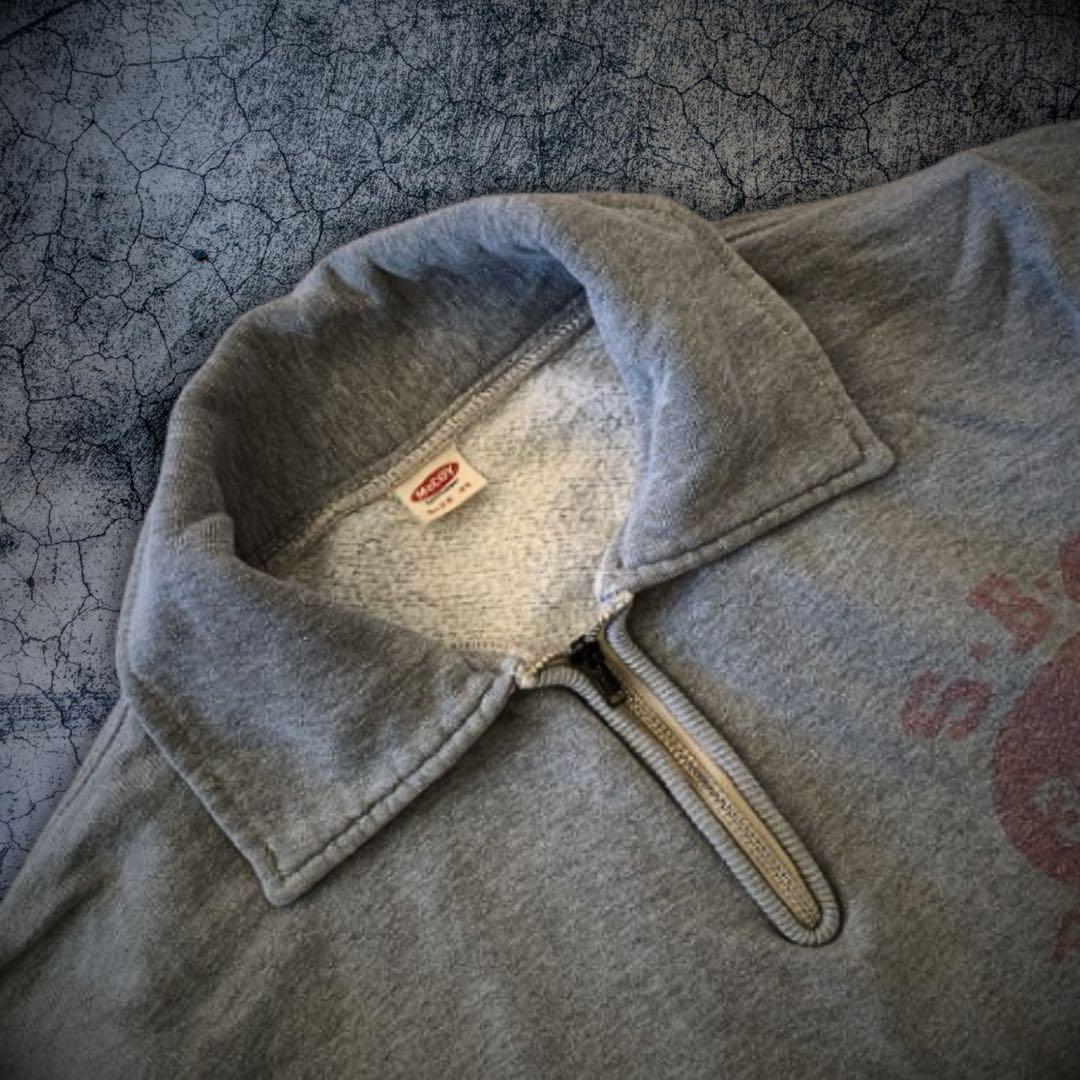 『ヴィンテージ感◎』The Real McCoy's(マッコイ)ジップスウェット