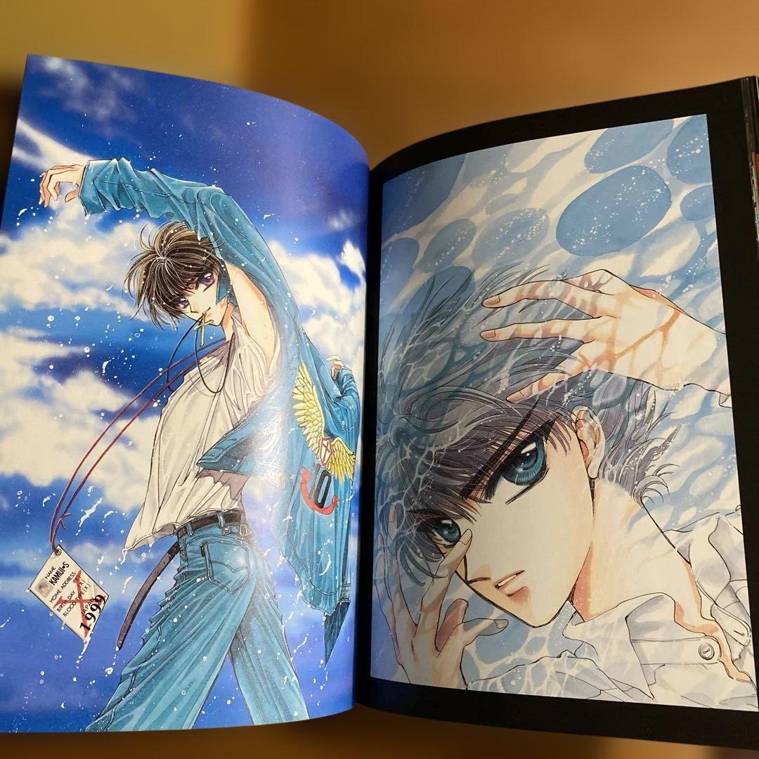 【レア美品】CLAMP画集　X〈ゼロ〉 エックスイラストレイテッド・コレクション