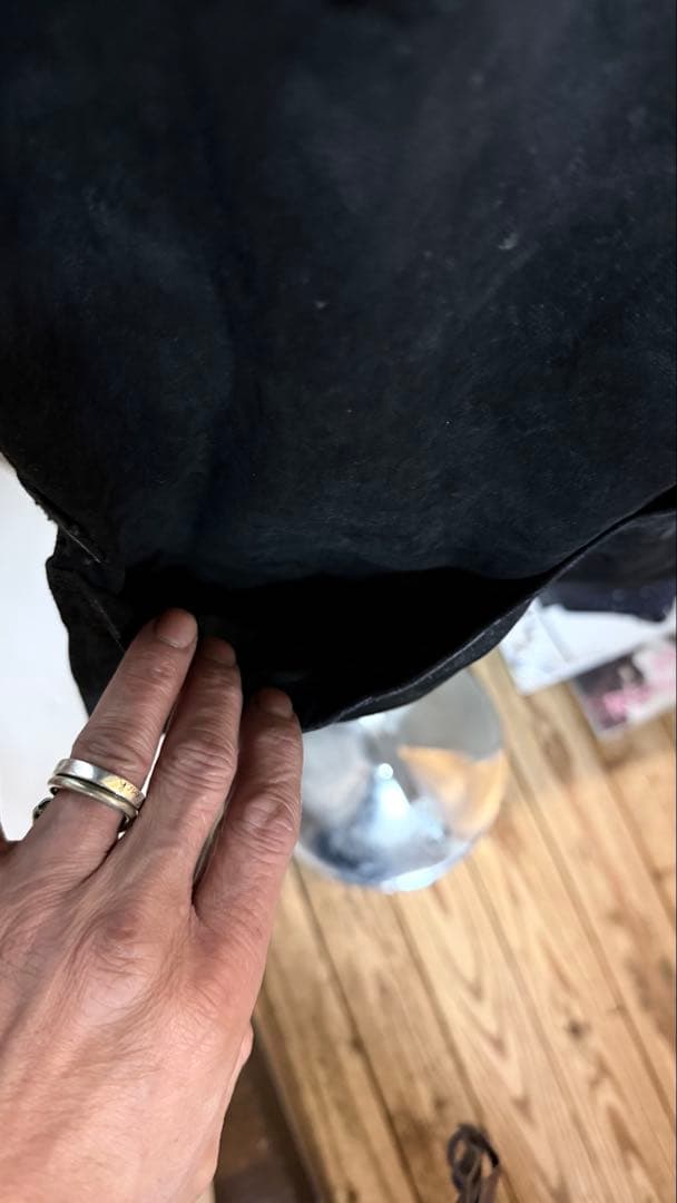 珍品　share spiritレザーエプロン　ゴートスキン. 箱new