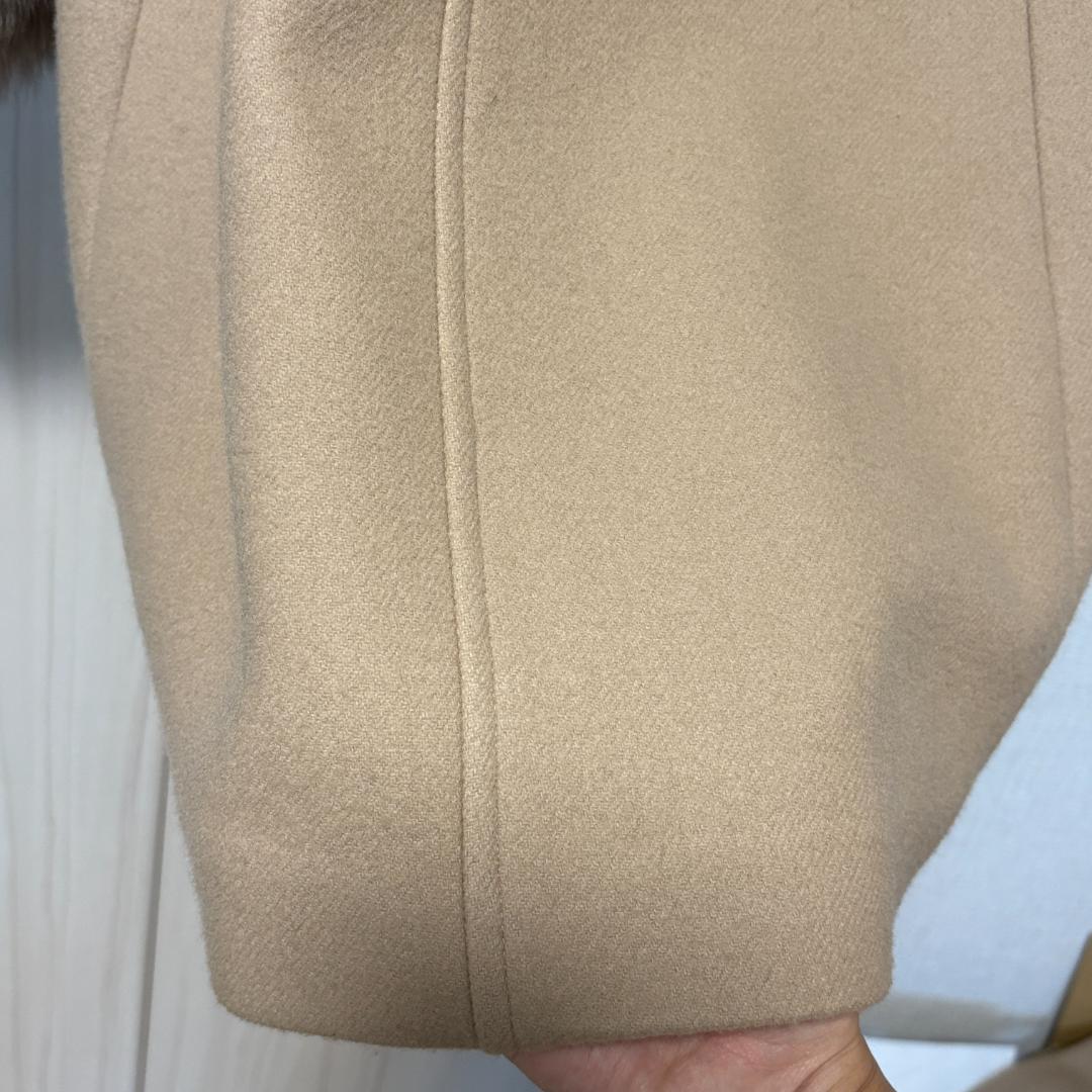 み ゆか(久保由香) Sov. フォックスファー ロングコート 毛皮