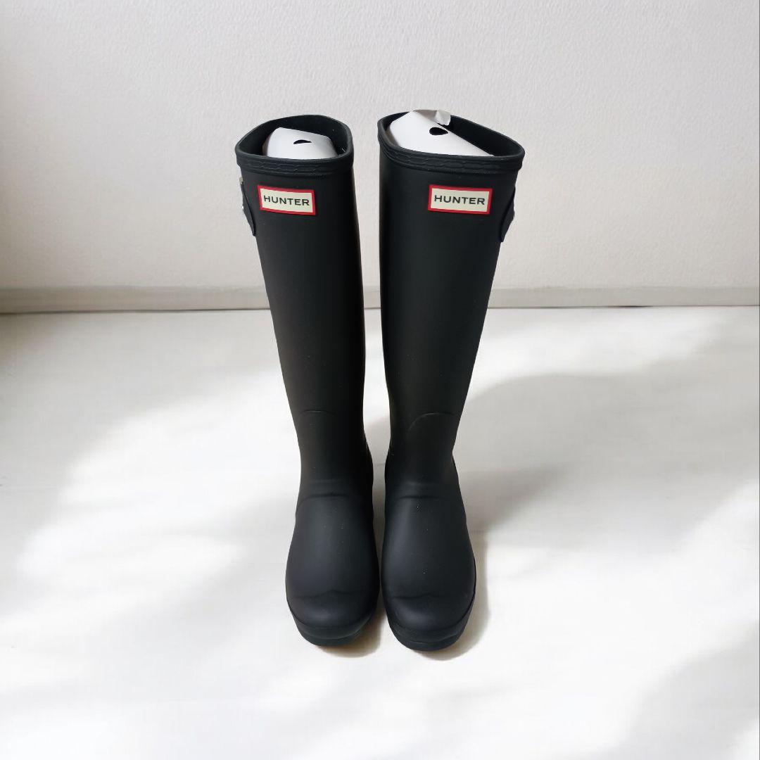 新品未使用 HUNTER ORIGINAL TALL UK6 25cm
