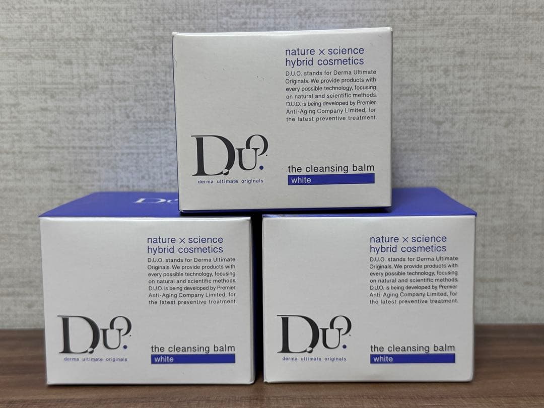 新品　DUO デュオ　ザ クレンジングバーム ホワイト 90g 3箱