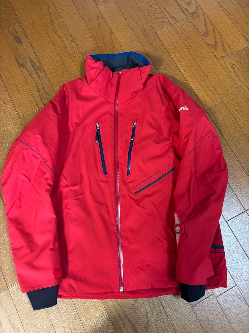 【mtk】Phenix レッド スキーウェア　パンツ付