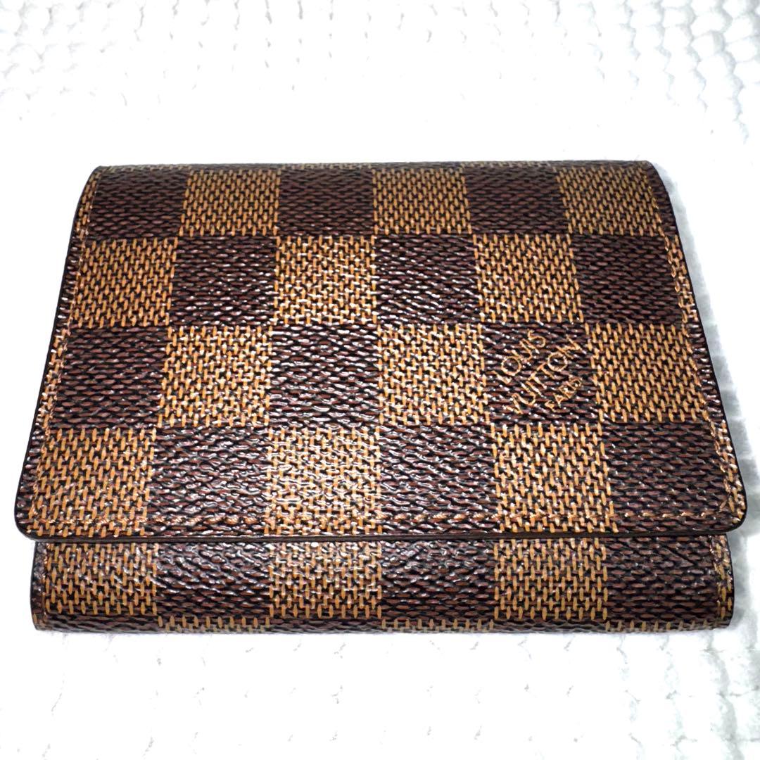 LOUIS VUITTON ルイヴィトン美品 ダミエ　カードケース名刺入　正規品