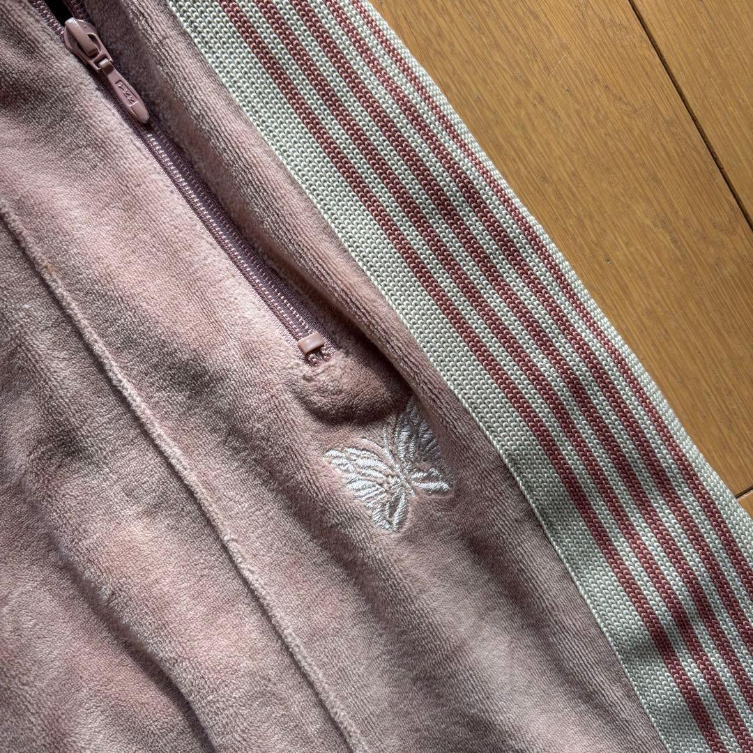 ベロア　M ベージュ　ブラウン　ニードルス　説明欄読んでからの購入お願いします