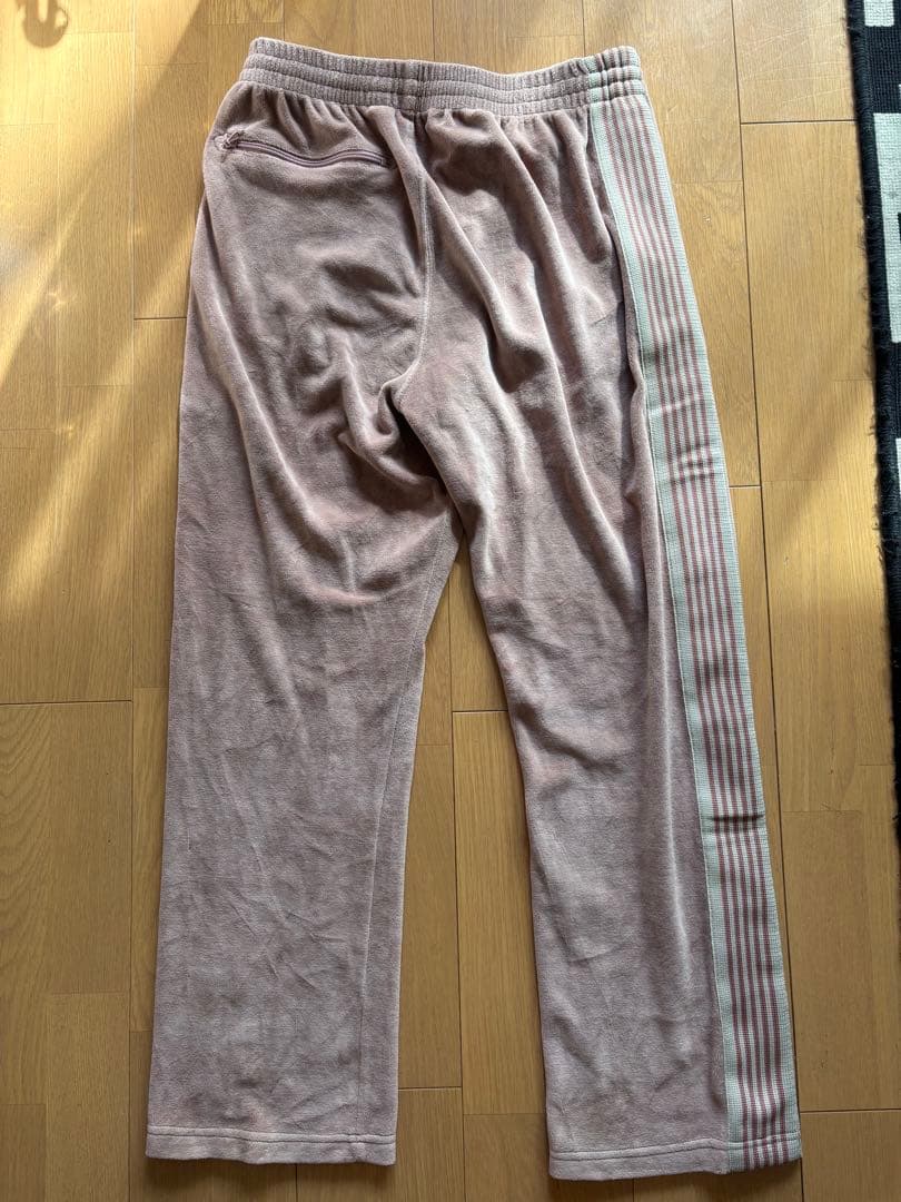 ベロア　M ベージュ　ブラウン　ニードルス　説明欄読んでからの購入お願いします