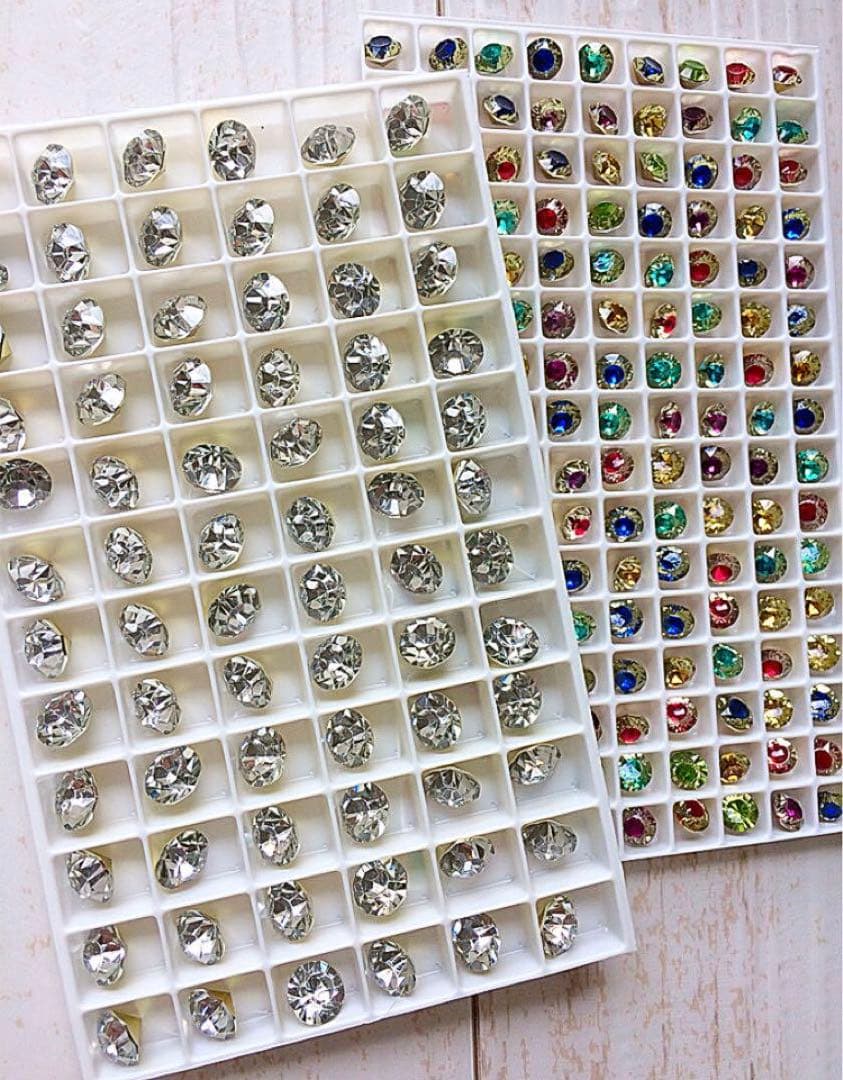 ✧限定✧ギラギラ✧超~豪華✧BIGサイズ✧ツートン✧クリア✧チャトンまとめ売り✧