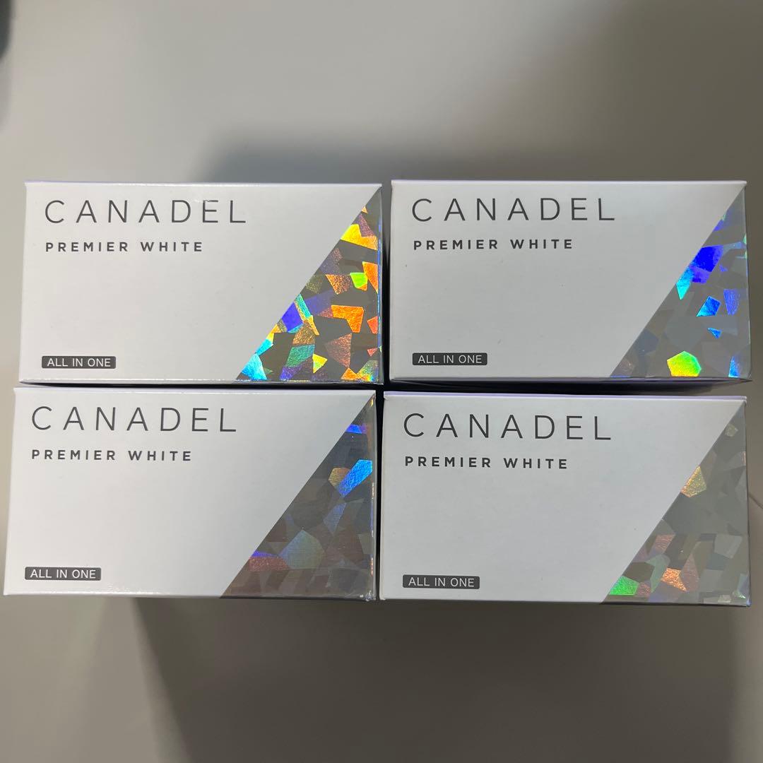 匿名配送/新品未開封 CANDEL PREMIER WHITE オールインワン