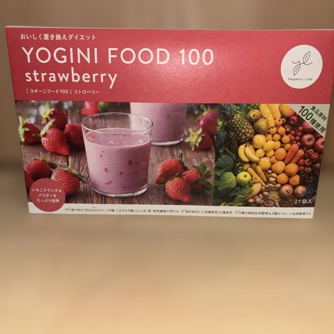 YOGINI FOOD 100 strawberry 21袋入り