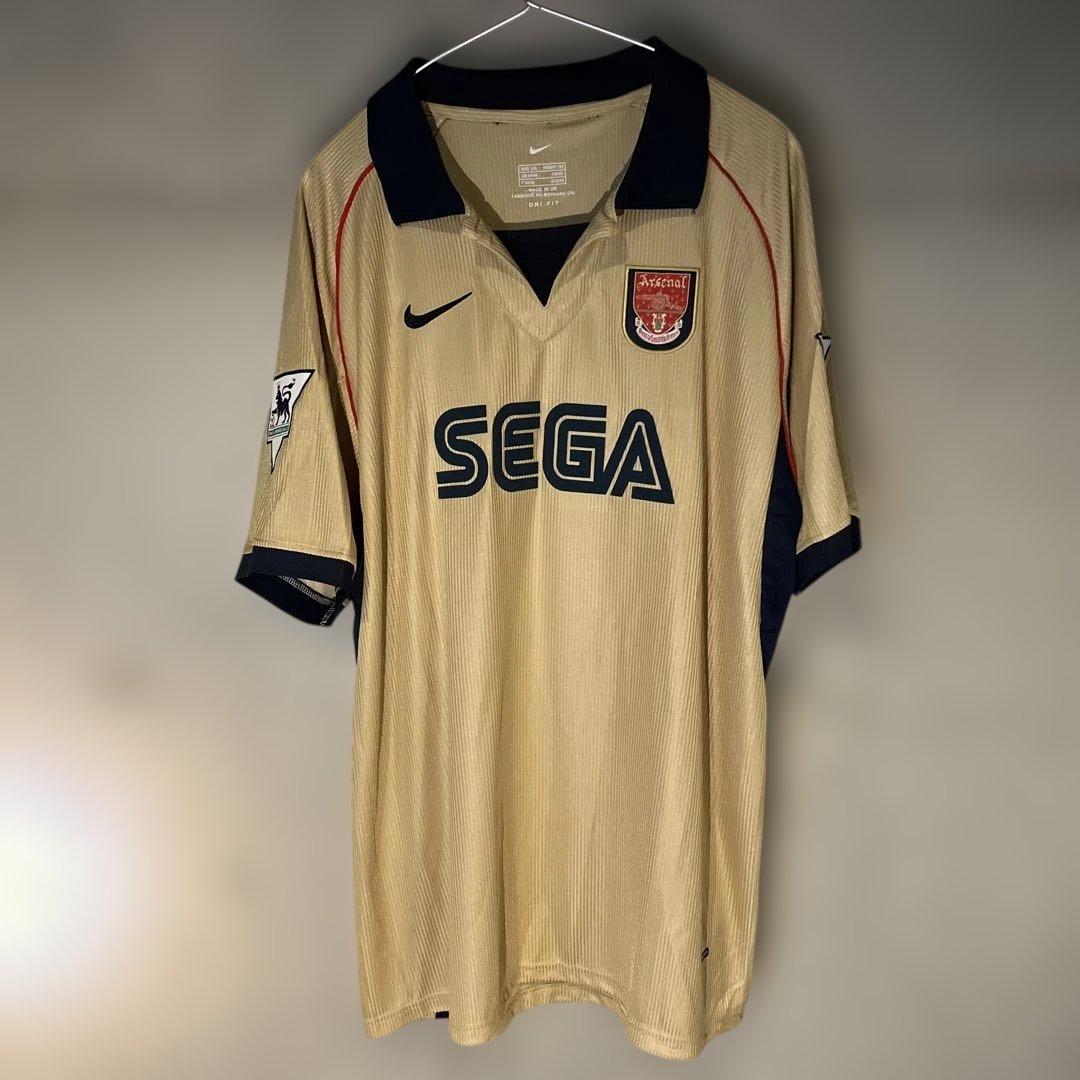 ウェア Arsenal 01/02 SEGA Away Uniform
