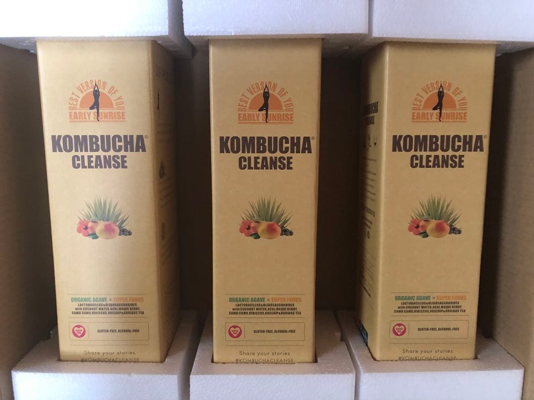 【新品未開封】コンブチャクレンズ　720ml×３本