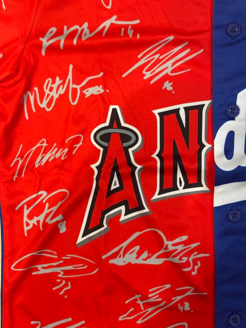 値下⭐️2025最新Ver⭐️大谷翔平 ドジャース　エンゼルス選手サインユニフォーム