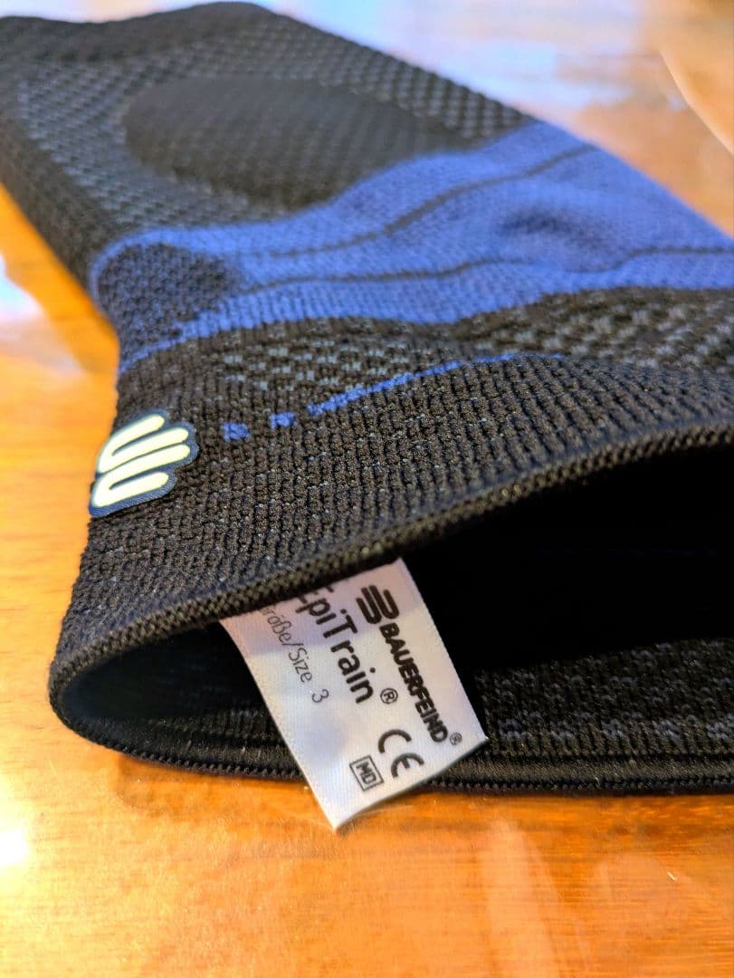 【新品・送料無料】BAUERFEIND　エピTrain 肘サポーターsize３