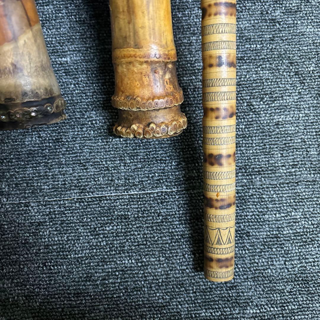 尺八 3本セット ケース付き スリンフルート？付き