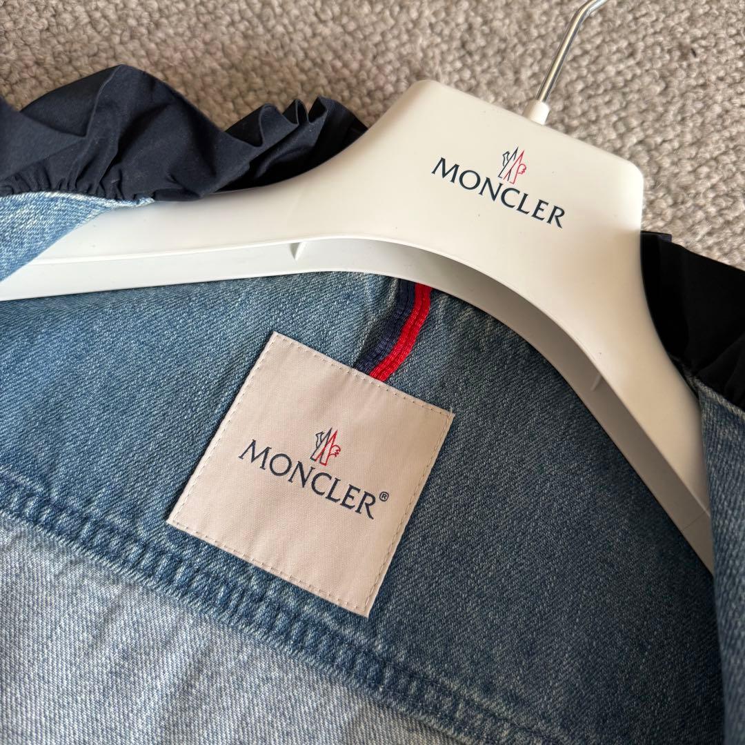 〈クリーニング済み〉モンクレール DIOXYDE デニムジャケット サイズ1
