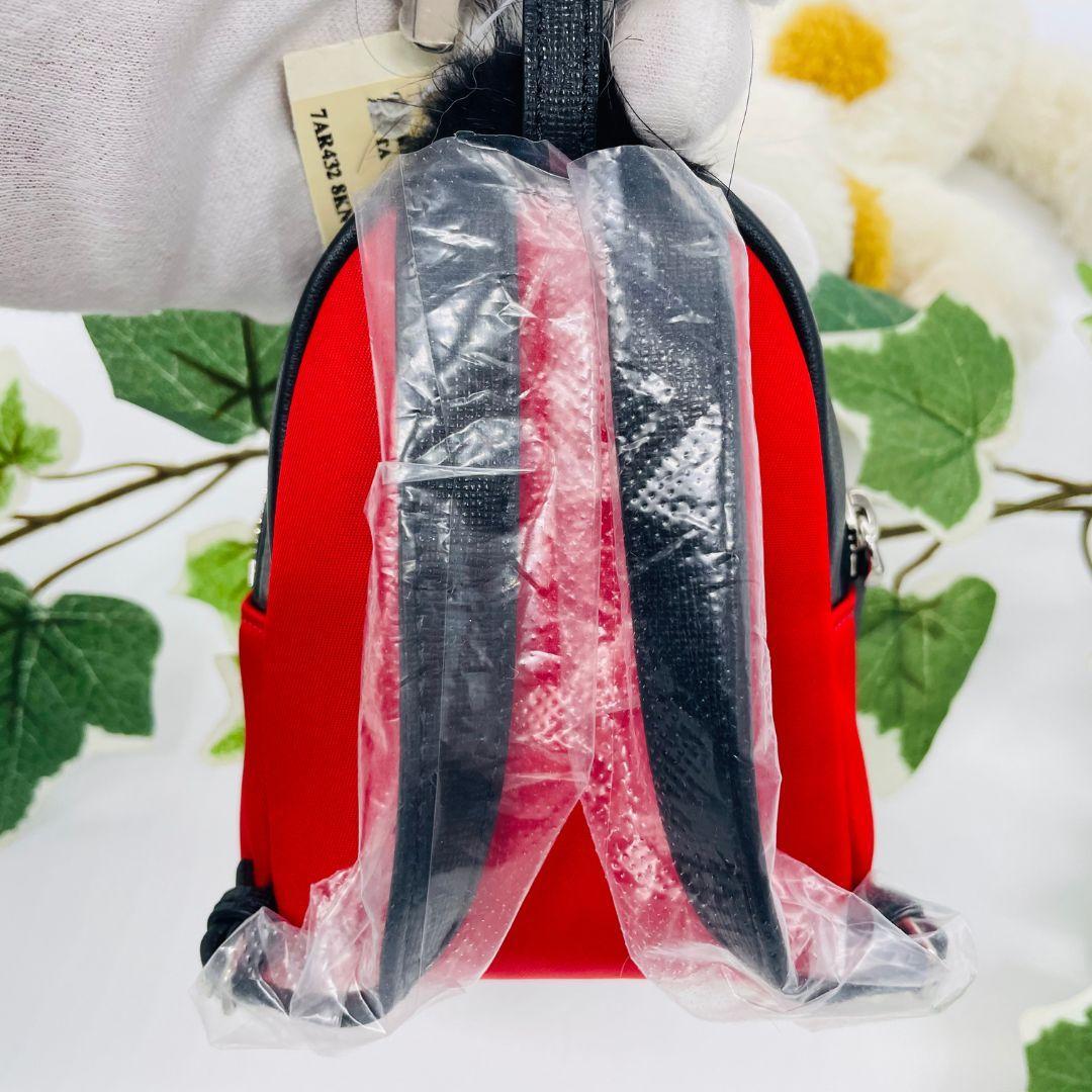 FENDI フェンディ モンスター　バグズ　リュック チャーム レッド レザー