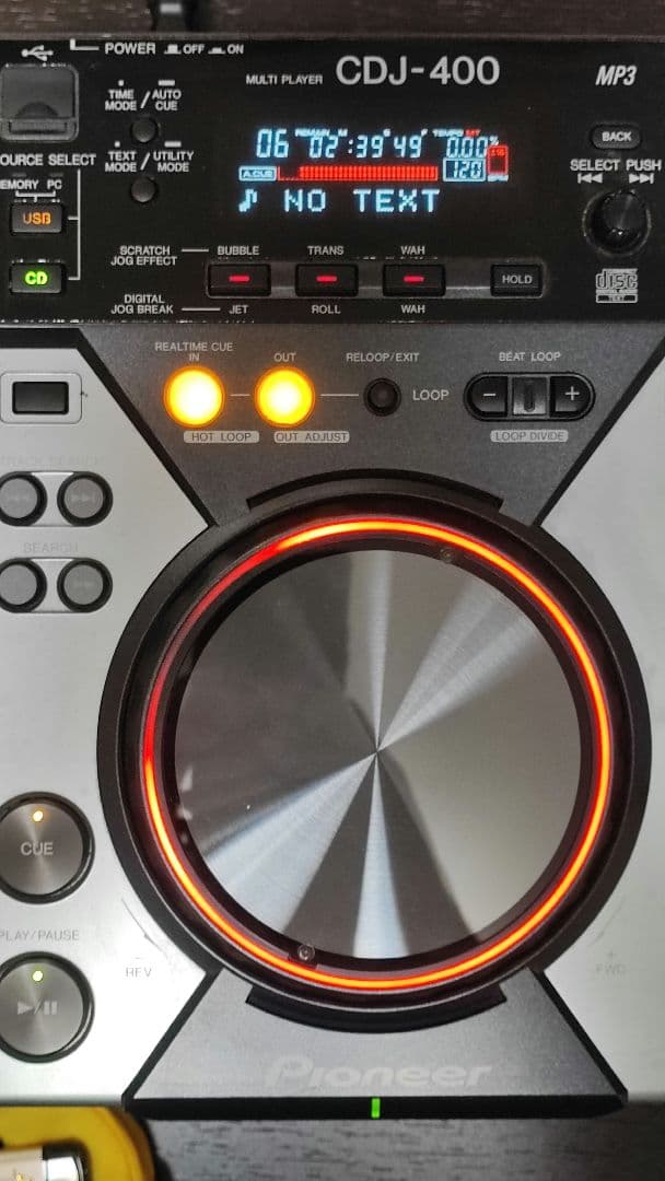 ② 込 プラッター難あり Pioneer CDJ-400 MP3プレーヤー
