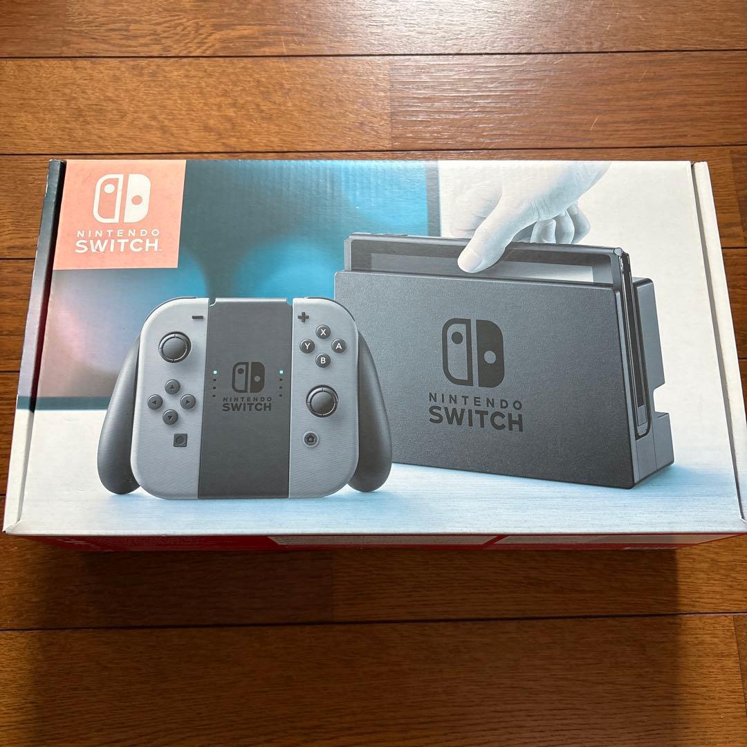 【新品未開封】Nintendo Switch 本体 グレー Joy-Con付き