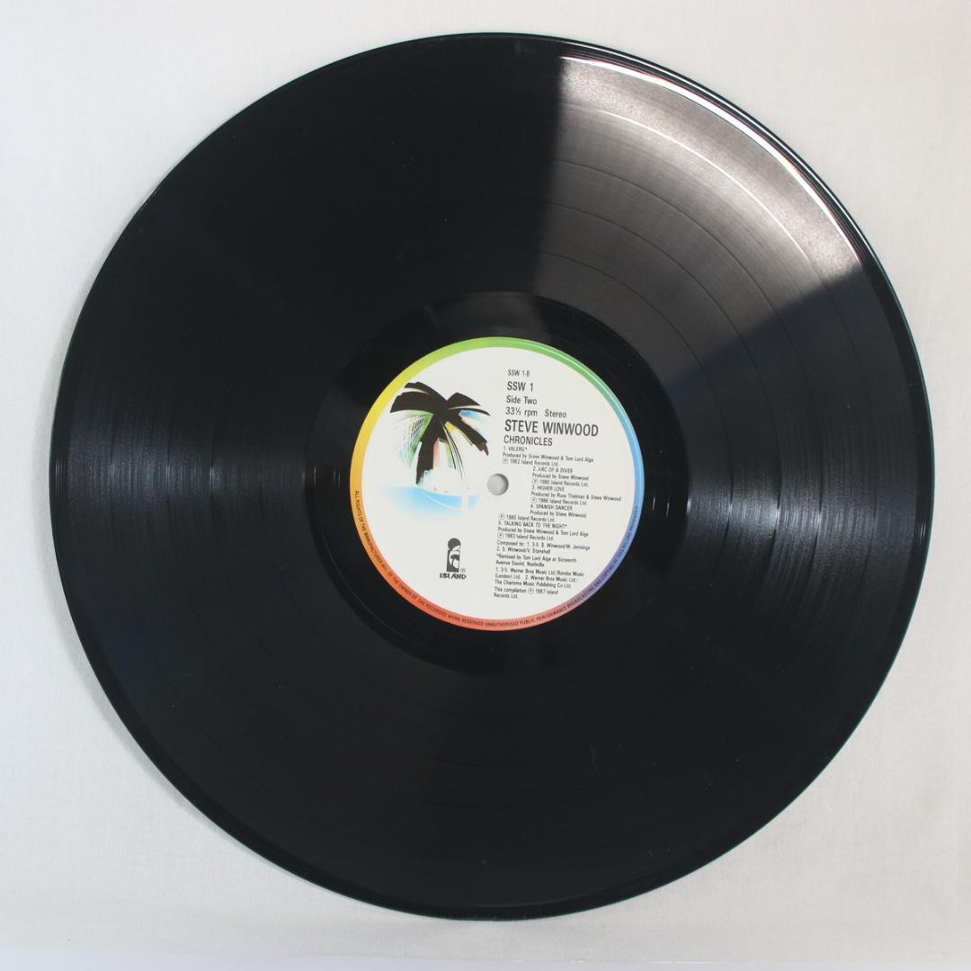 英LP Steve Winwood Chronicles UKオリジ初期プレス