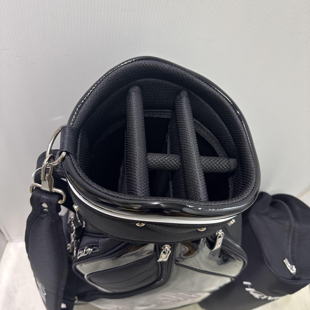 新品 本間ゴルフ 【HONMA】キャディバック ブラック ホワイト 9型