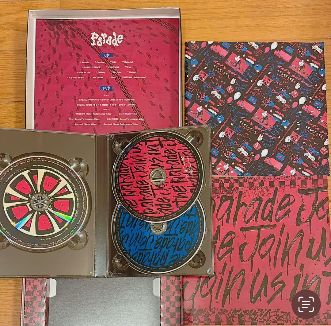 MUZEUM盤 Parade CD＋DVD MAZZEL FC限定⑶