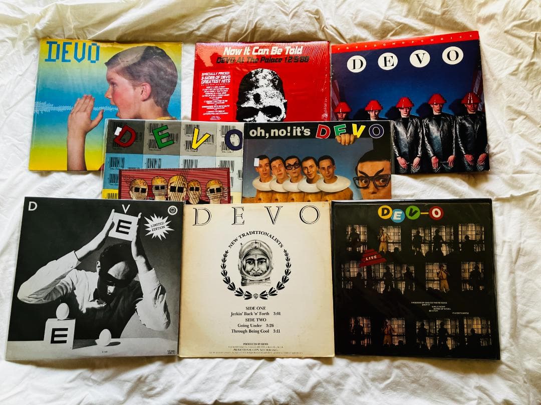 Devo = ディーヴォ – アナログ 7枚＋おまけプロモ1 LP8枚セット