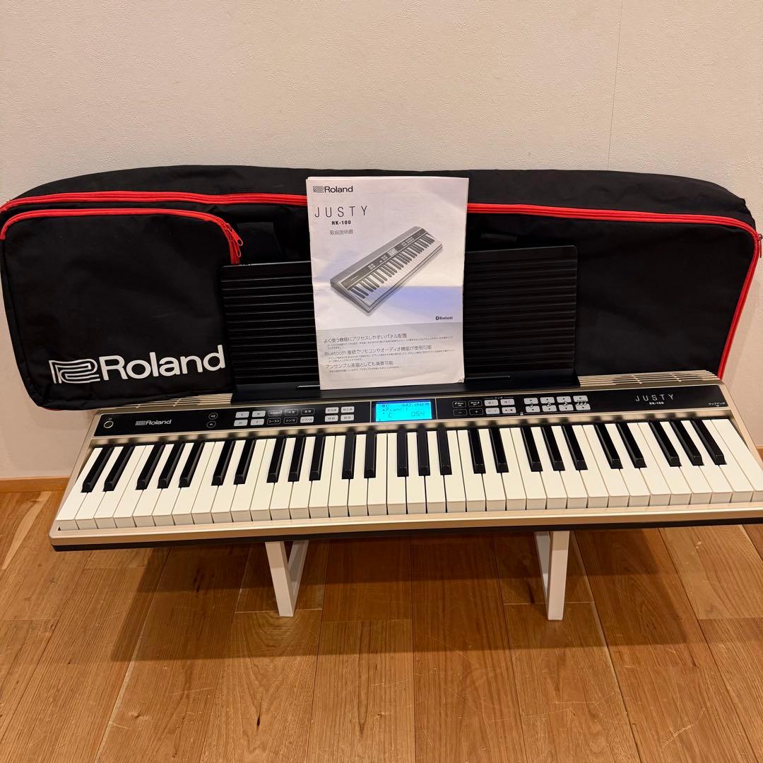 状態良好 ローランド JUSTY HK-100 キーボード 電子ピアノ