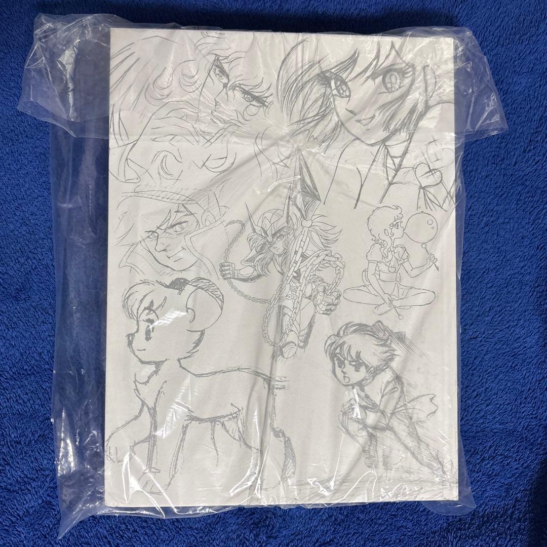 【未開封・希少】荒木伸吾 原画集「瞳と魂」姫野美智 聖闘士星矢・ベルばら