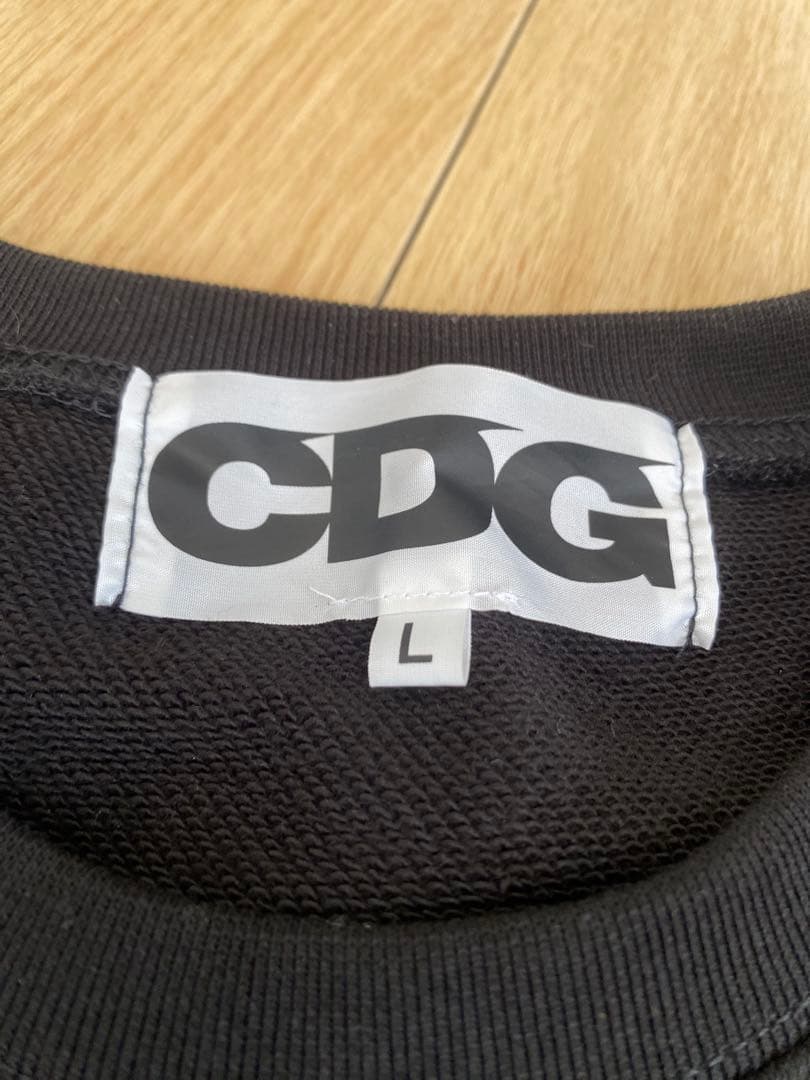【正規店購入】 CDG トレーナー Lサイズ