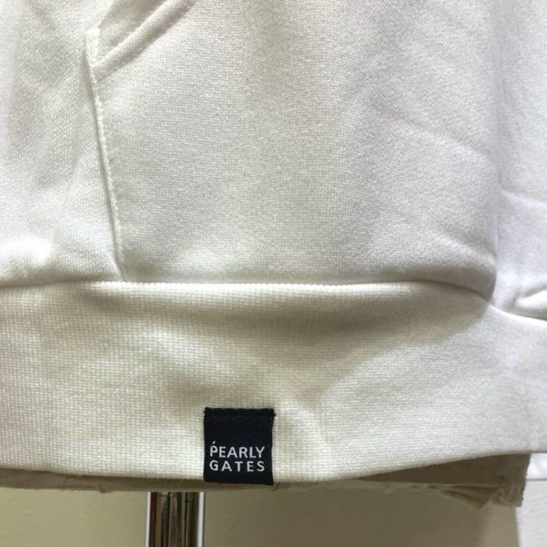 PEARLY GATES フード付きホワイトパーカー　サイズ2 Disney