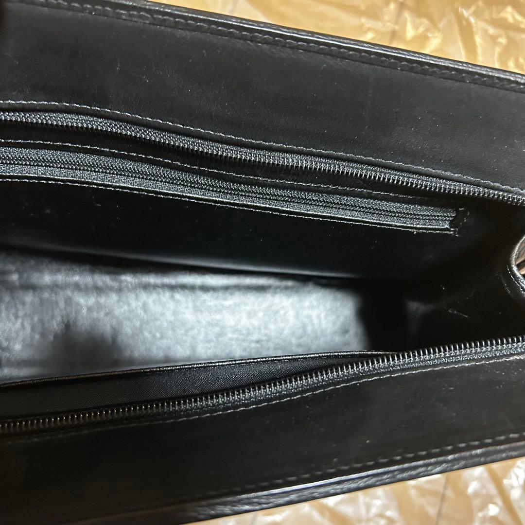 希少　ガルーシャ　エイ革　スクラッチ　ハンドバッグ　ゴールドロゴ