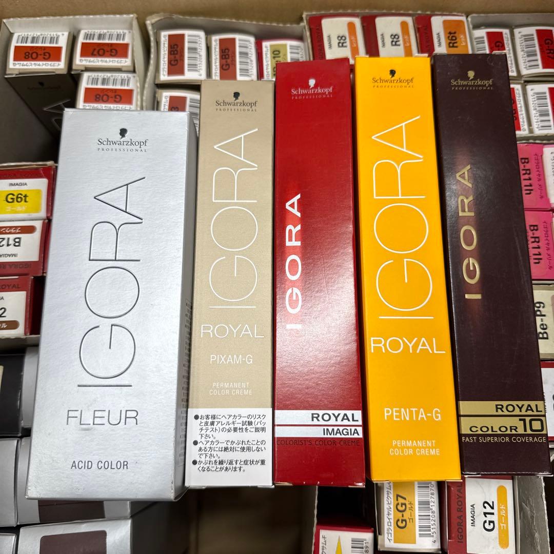 新品未使用品　Schwarzkopf カラー剤　まとめ売り