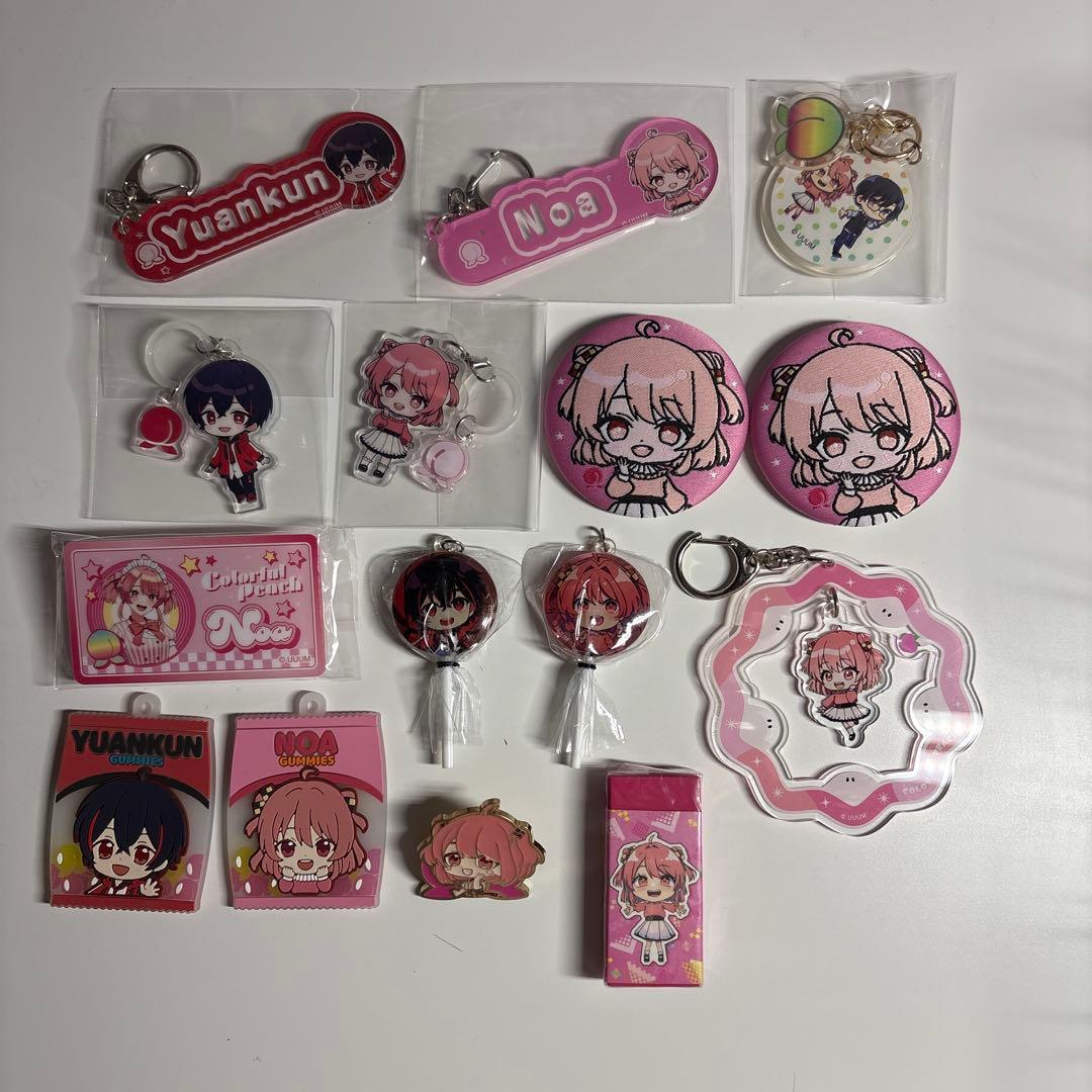 カラフルピーチ　のあ　ゆあん　グッズ　まとめ売り！