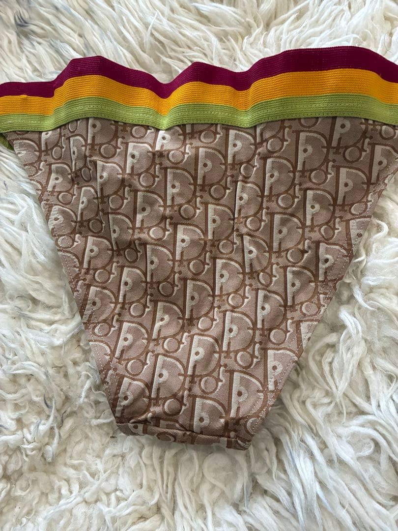 新品未使用　Dior 水着　トロッター柄　ディオール