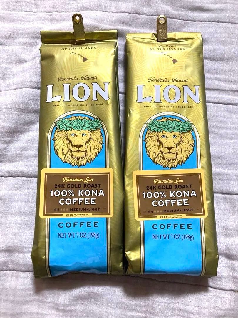 【粉タイプ】ライオンコーヒー★コナ100%
