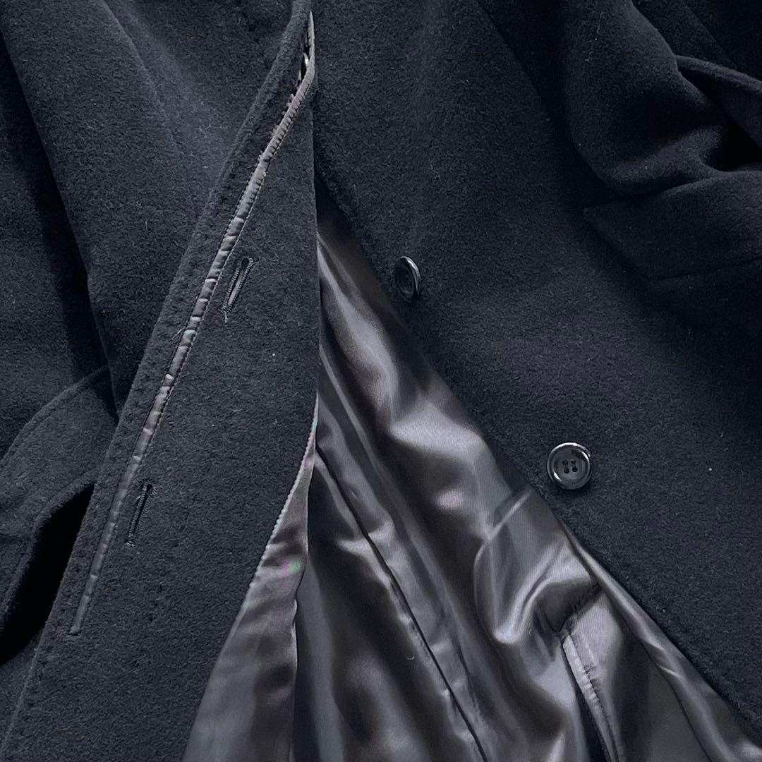 組曲 クミキョク フォックスファー アンゴラ ロングコート Aライン 比翼ボタン