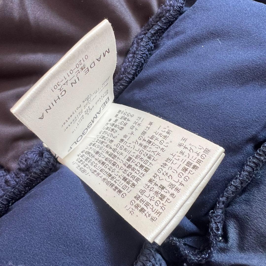 BEAMS GOLF ビームスゴルフ　ダウン×ニット　切替　異素材　ジャケット