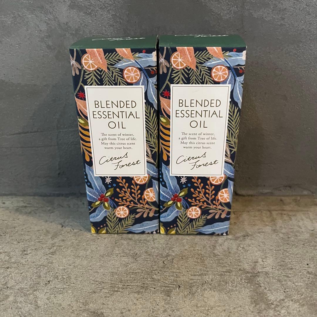 生活の木 ウィンターシトラス　ブレンドオイル　シトラス＆フォレスト 30ml2個