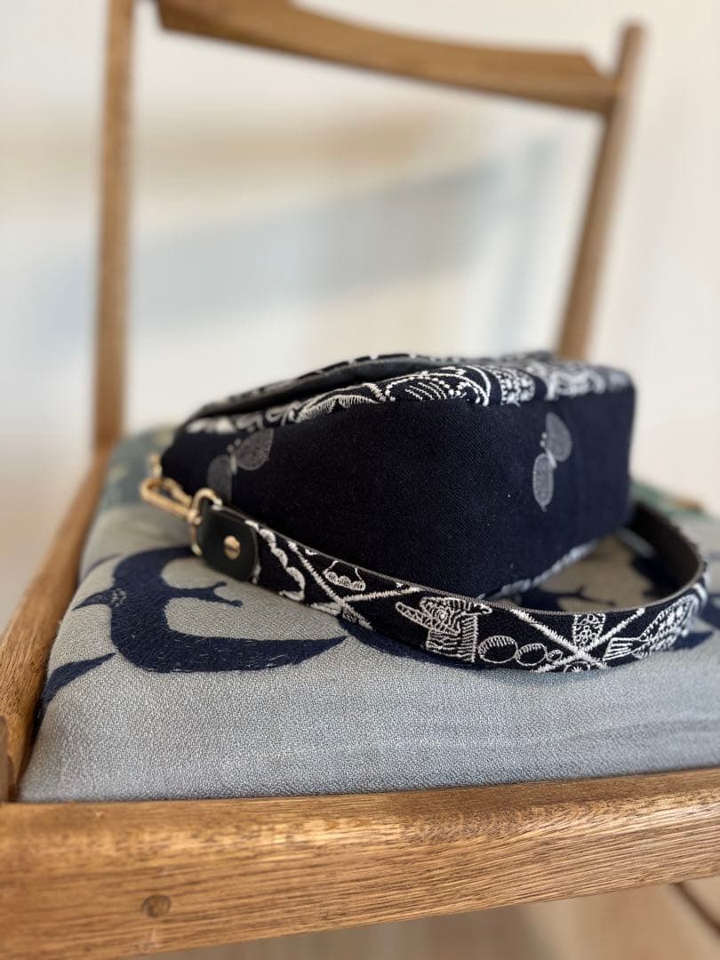 新入荷✳︎ミナペルホネン✳︎ハンドメイド✳︎ミディアムパン　肩ショルダー