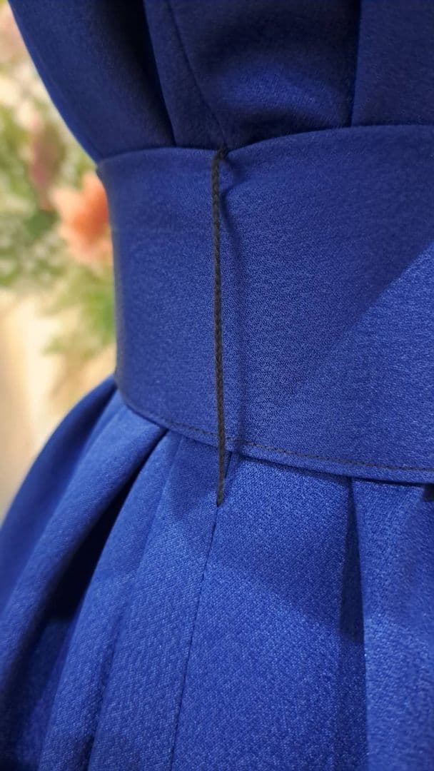 着物リメイク　ワンピース　ドレス　正絹　訪問着　付け下げ　ハンドメイド