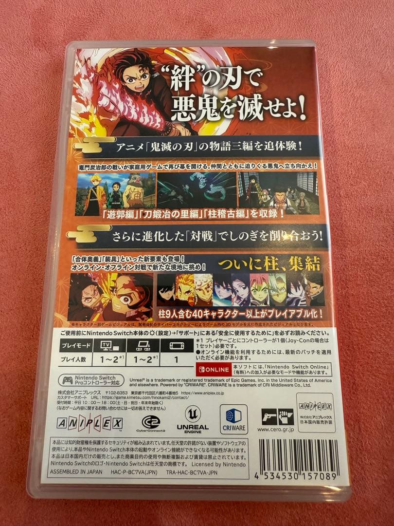 鬼滅の刃 ヒノカミ血風譚 2- Switch