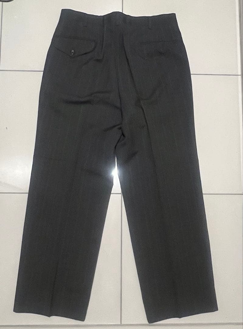 00s 90s Polo Ralph Lauren 2タックストライプスラックス