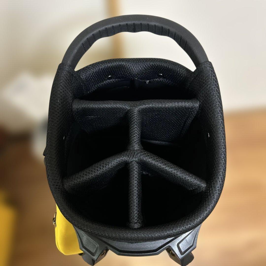 GOLF PARTNER ゴルフバッグ GPCB-2501 9型 イエロー