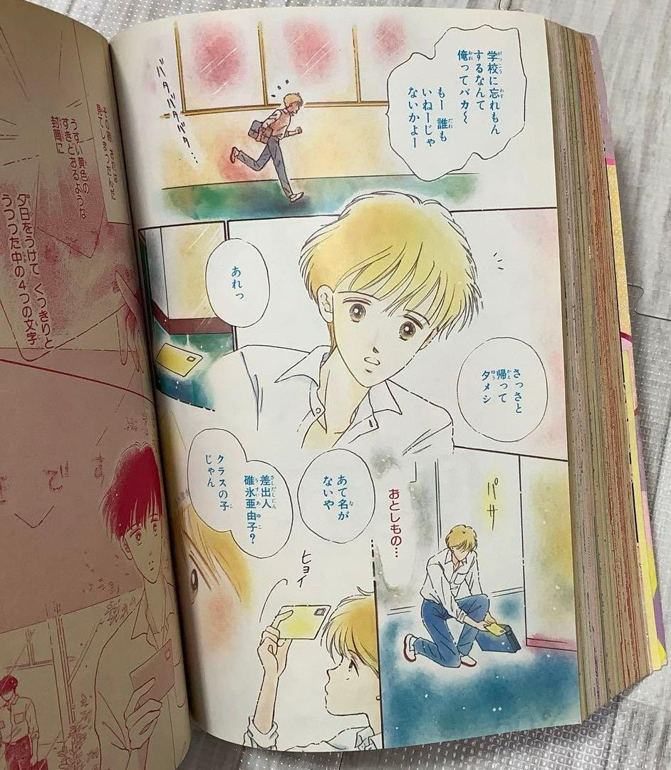 りぼん りぼんびっくり 増刊号 付録 無 吉住渉 小花美穂 水沢めぐみ シール