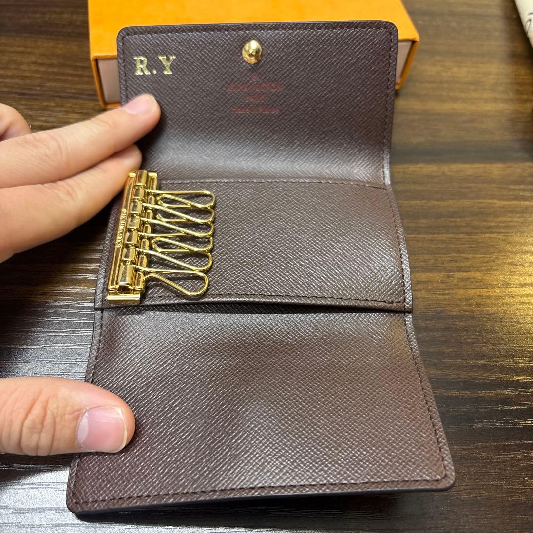 LOUIS VUITTON ダミエ レザーキーケース　ミュルティクレ 6